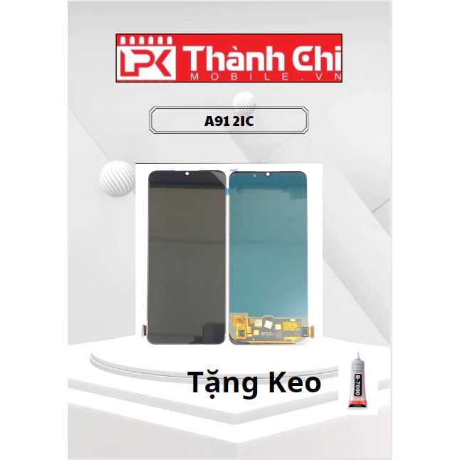 Màn hình Oppo A91 2020 / Reno 3 / Oppo F15 / Oppo A73 4G / F17 - Màn Hình Loại OLED 2IC, Màu Đen