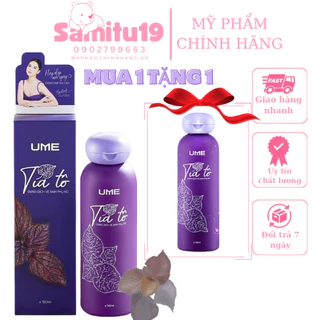 Mua 1 tặng 1 Dung dịch vệ sinh phụ nữ tía tô UME Ngọc Trinh chính hãng 150ml