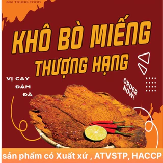 Khô bò miếng Đặc Sản Tây Nguyên 500g - MT Food