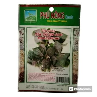 Hạt giống Tía Tô Phú Nông 200 - Gói 2 gram Dễ Trồng, Thu Hoạch Lâu Dài