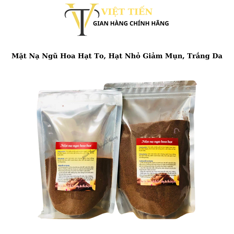 Mặt Nạ Ngũ Hoa Hạt To, Hạt Nhỏ | Đắp Mặt Nạ Trắng Da Giảm Thâm Mụn Dành Cho Cá Nhân Và Spa