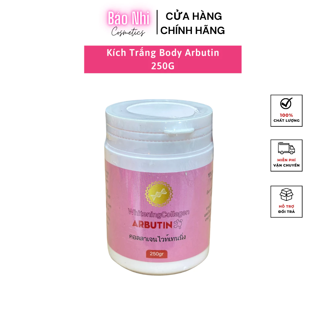 Kem Kích Trắng Body Arbutin, Whitening Collagen CTy