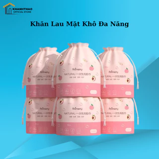 Khăn Lau Mặt Khô Đa Năng - Khăn Lau Mặt Dùng Một Lần, Dày Dặn, Không Xơ Bông, An Toàn Cho Da - K209