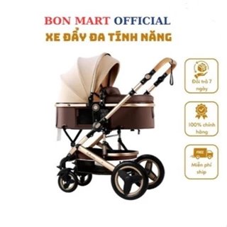 Xe đẩy cho bé V1.6 - 9 tính năng tiện dụng cho mẹ và bé - có thể gấp gọn