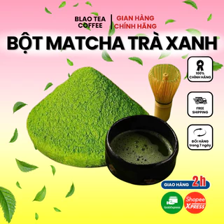 Bột matcha đắp mặt giảm mụn, làm trắng da chống lão hóa & làm thực phẩm hỗ trợ giảm cân 100gr/gói