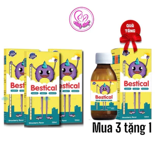 [Mua 3 tặng 1] Canxi sinh học Bestical 120ml -bổ sung canxi và vitamin d3k2 giúp bé tăng chiều cao tốt ưu