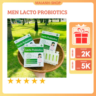 Men vi sinh Lacto Probiotics - hộp 4 vỉ x 20 ống