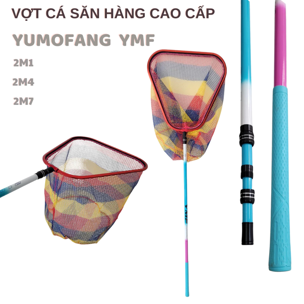 Vợt Cá Carbon cao cấp chuyên dụng câu đài câu đơn có thể thu gọn