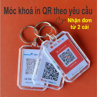 MÓC KHOÁ IN THEO YÊU CẦU, IN QR HOẶC HÌNH ẢNH