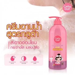 Sữa Tắm Cathy Doll Trắng Da Hình Cô Gái Mẫu Mới 500ml Thái Lan