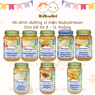 Hũ dinh dưỡng Babydream vị mặn cho bé từ 8 - 12 tháng - Bituti Shop