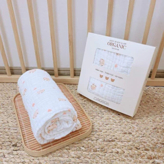 [Moonna] Khăn tắm xô muslin 6 lớp