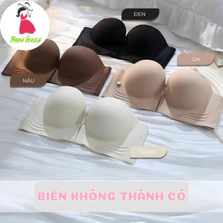 Áo Lót Nữ Đúc Su Cúp Ngang Chống Tụt Cài Trước Không Gọng Đệm Dày Siêu Nâng Tạo Khe 945 LILIRIA