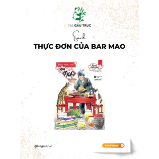 Sách - Thực đơn của Bar Mao