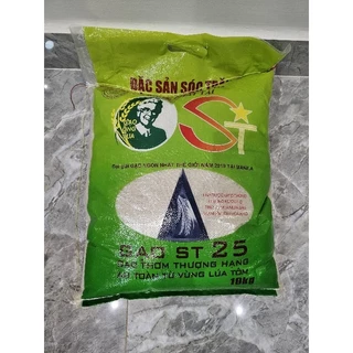 Gạo ST25 Ruộng Tôm Túi 10 Kg Không pha trộn