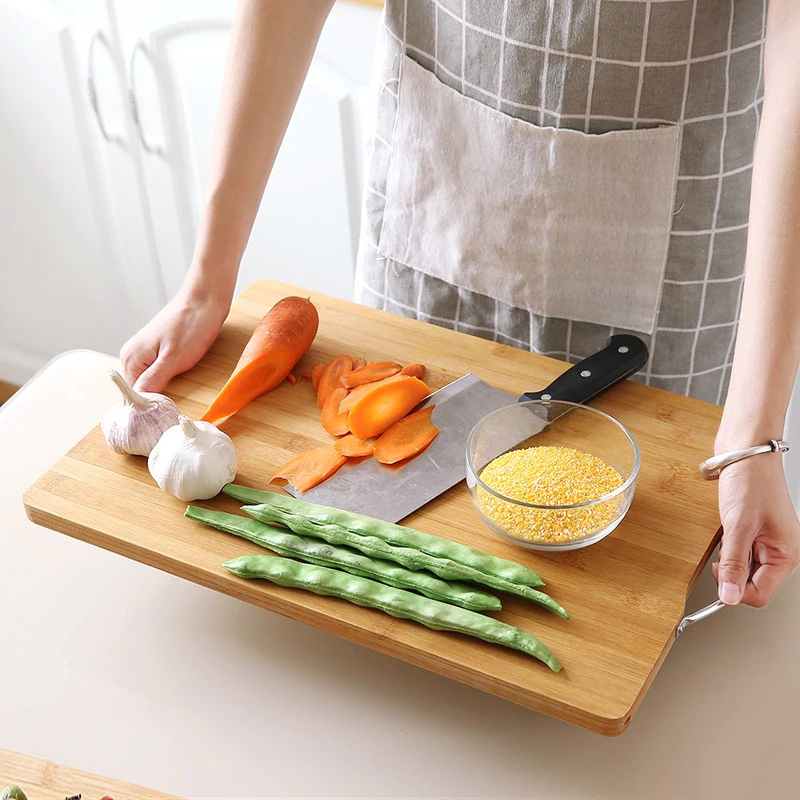 Thớt Gỗ Tre CÓ KHUY TREO Siêu Bền Đẹp Thớt Gỗ Kháng Khuẩn Chống Nấm Mốc Thớt Tre Kháng Khuẩn