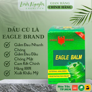 Dầu Cù Là Xanh Con Ó Eagle Brand Eagle Balm 19.8g