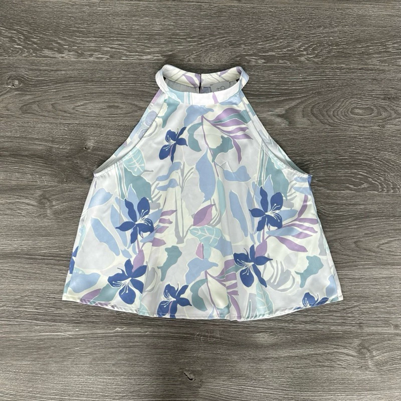 Áo babydoll cổ yếm lụa Hd paris.