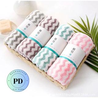 Khăn Mặt Cotton Khăn Mặt Lông Cừu Siêu Mềm 30x50cm