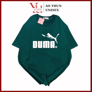 Áo Thun PHÔNG UNISEX in LOGO DUMA BÁO - Hình chụp thật (Đủ size M-L-XL-XXL BIGSIZE)