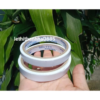 BĂNG KEO 2 MẶT CÁC SIZE 1.2F (1.2cm), 2.4F (2.4cm)