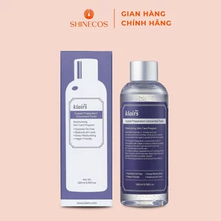 Nước hoa hồng không mùi dưỡng ẩm, làm mềm da Dear, Klairs Supple Preparation Unscented Toner 180ml