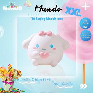 Tô Tượng Thạch Cao Cinnamoroll Béo Ú Size XXL, Tượng Thạch Cao MUNDO