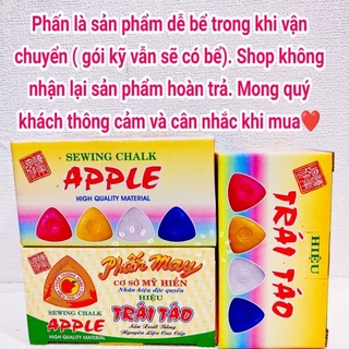 [🔥HOT DEAL ] Phấn may trái táo (  apple )chất lượng cao,2 màu 4 màu  hạn chế bụi so với phấn thường.phấn dễ bể ạ