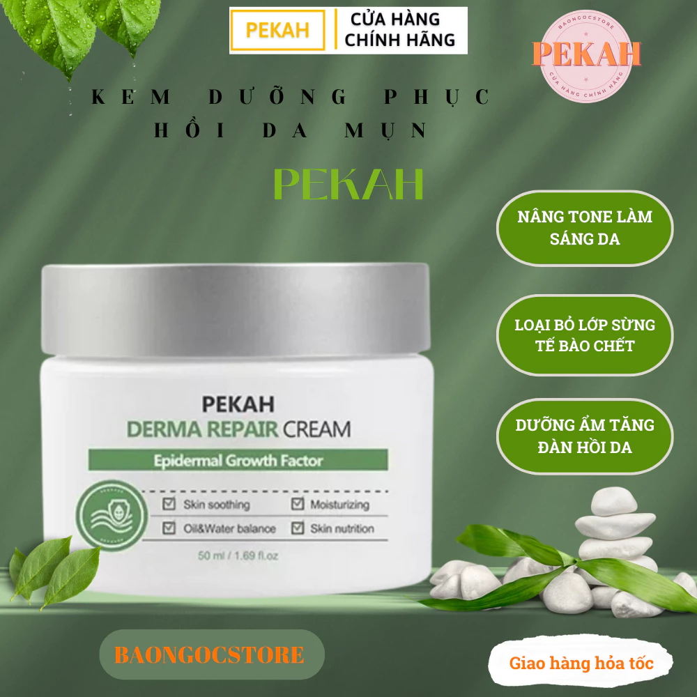 Kem dưỡng Pekah Derma Repair Cream 50g phục hồi da dành cho mọi loại da