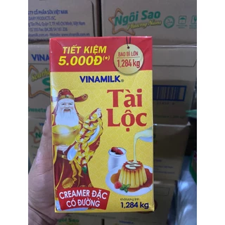 Sữa Đặc Vinamilk Tài Lộc Hộp Giấy 1,284kg