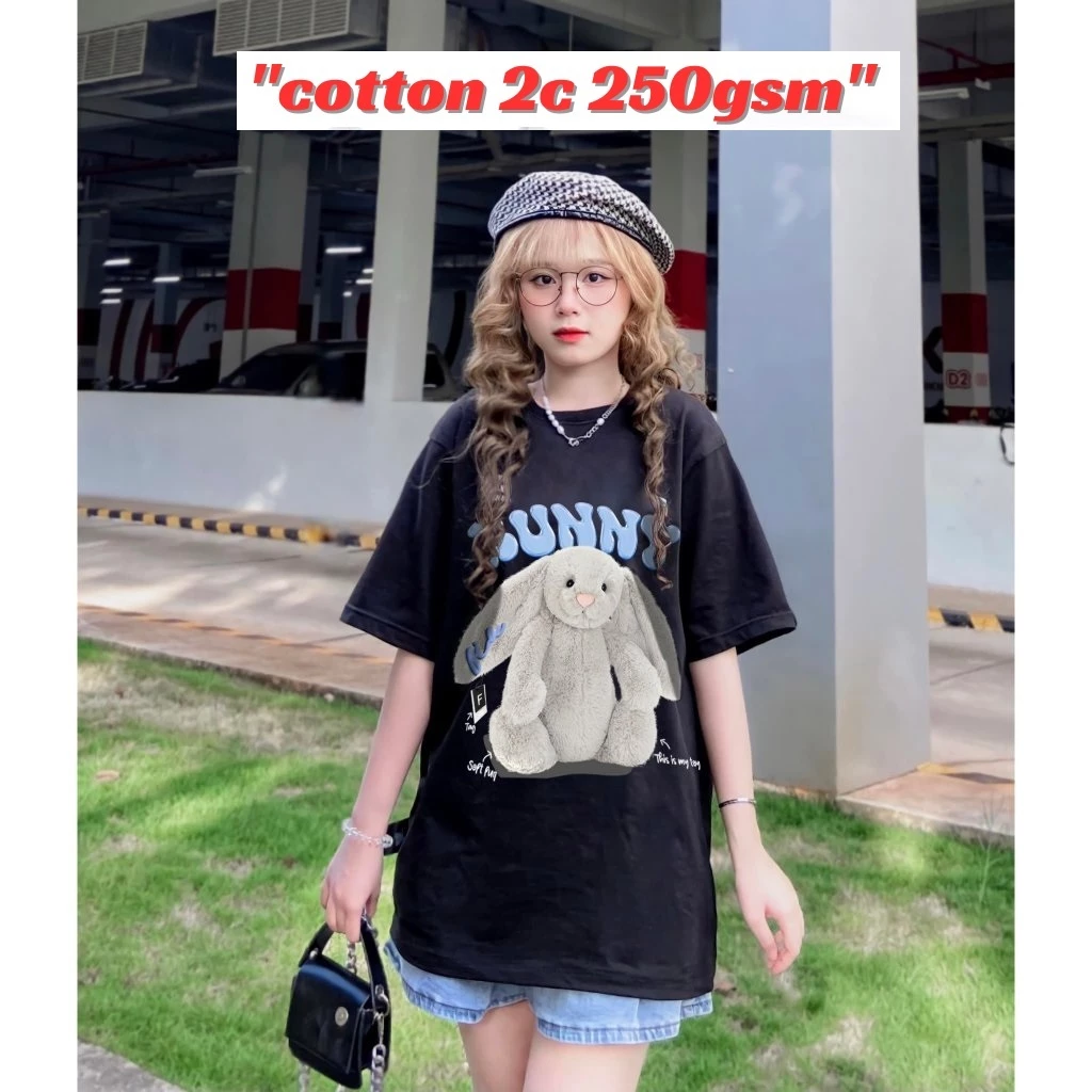 Áo thun tay lỡ form rộng Oversize mẫu phông Unisex chất cotton co dãn 2 chiều 250gsm