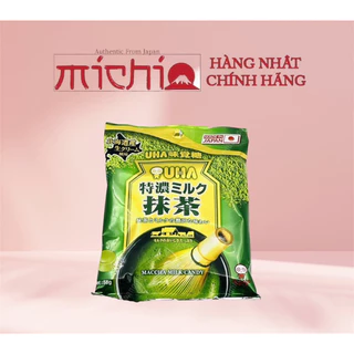 Kẹo UHA Sữa Trà Xanh Matcha Tokuno 58g