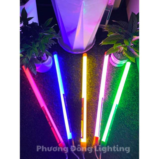 Bóng Đèn LED nhựa T8 - nhiều màu - chuyên decor, trang trí, đèn hắc - Cắm điện 220V 60cm