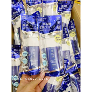 [Nội địa Nhật - Mẫu mới] Kem chống nắng Kose Sekkisei Skincare UV Milk SPF50+/PA++++