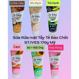 sữa  rửa  mặt  tẩy  tế  bào  da  chết  st.ives - 170g Mỹ