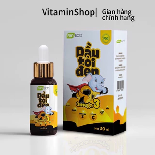 Dầu tỏi đen omega3 faneco 30ml [chinh hãng ]