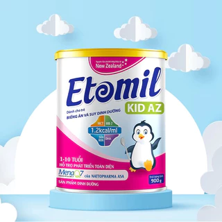 Sữa bột Etomil Kid Az lon 900g