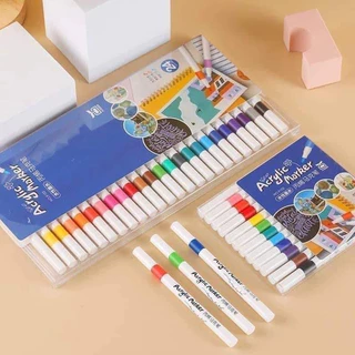 Bộ Bút Màu 60 Bút Acrylic cho bé