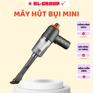 Máy Hút Bụi Mini Cầm Tay Cao Cấp Không Dây Lực Hút Mạnh 6000MPA Công Suất 60W-VD.STORE