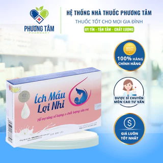 Ích mẫu lợi tăng bài tiết sữa, tăng cường sức khỏe cho phụ nữ sau sinh, nâng cao chất lượng sữa mẹ 20v - NT Phương Tâm