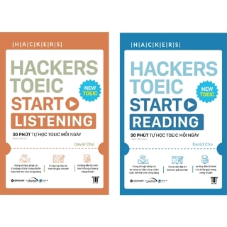 Sách - Hackers TOEIC Start Listening + Start Reading ( 2 cuốn )