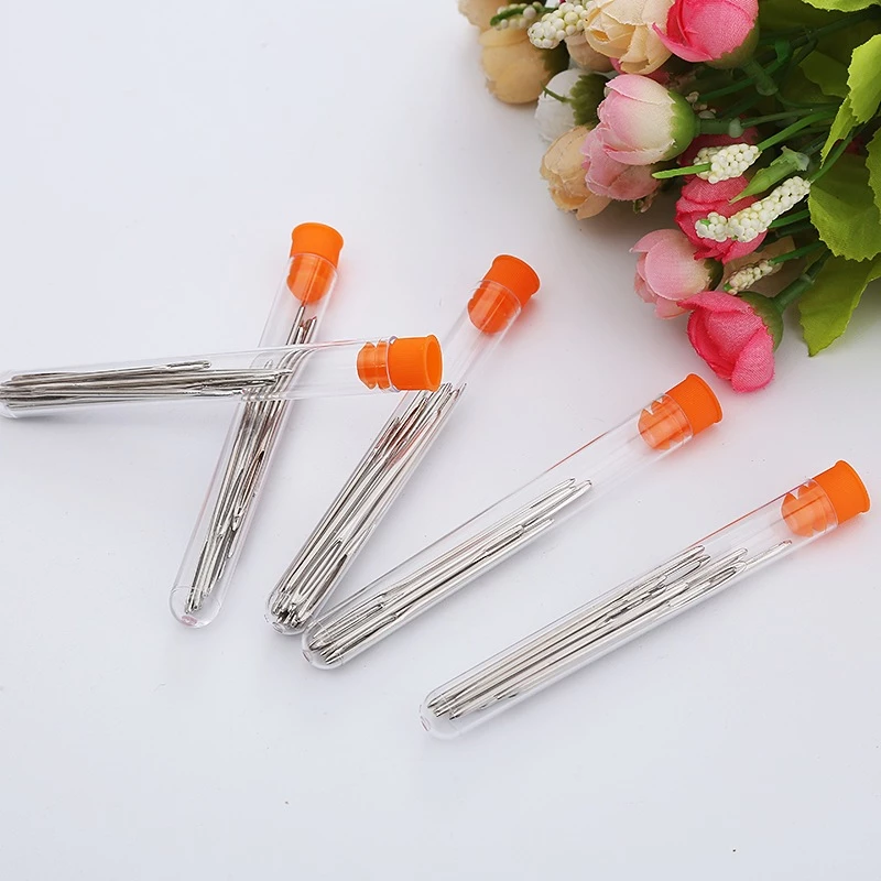 Bộ kim khâu 3 kích thước kim loại cao cấp, dụng cụ đan móc len LYLYCRAFT