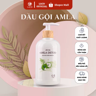 Dầu Gội Amla Detox LACO 300ml, Dầu Gội Ngăn Rụng Tóc, Sạch gàu, Giúp Tóc Mềm Mượt Chắc Khỏe | Linh Spa