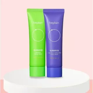 Kem chống nắng Beplain Sunmuse filter lai Nâng Tone & Hiệu chỉnh da SPF 50+ PA++++ 50mL