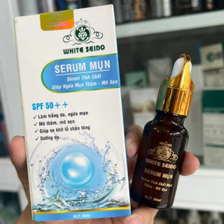 Serum White Seido Giảm Mụn ,Mờ Sẹo Thâm ,30ml