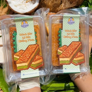 Bánh Dừa Lá Dứa Nướng Than