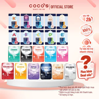 Combo 10 Mặt Nạ Giấy Chăm Sóc Da Toàn Diện Foodaholic Essential Mask (23g x 10)