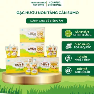 Gạc hươu non tăng cân SUMO hỗ trợ tăng cân vượt trội, hấp thu tốt, cải thiện tình trạng biếng ăn cho trẻ từ 1 tuổi