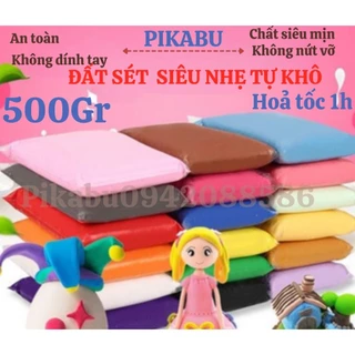 500gr Đủ Màu Đất Sét Siêu Nhẹ Tự Khô