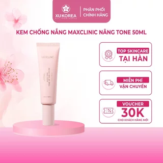 Kem Chống Nắng Maxclinic Nâng Tone 50ml (Spf50+,Pa++++) | Xù Korea